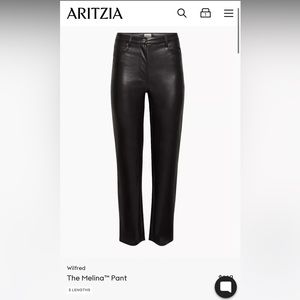 Aritzia Wilfred Melina Pant - short length - size 4